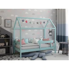 Children's bed Scandi, mint